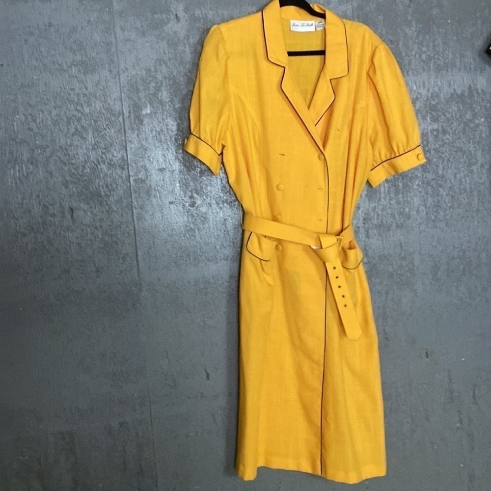 European Jean Lo. Bello Vintage Blazer Dress, Fits 12-14 24’ - Picture 10 of 15
